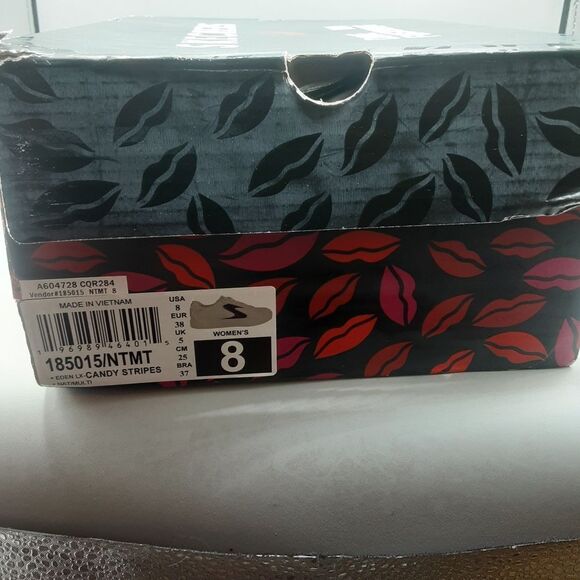 DVF Skechers Eden LX Candy Stripes Sneakers Women's 8M Off White Multi - Picture 13 of 13